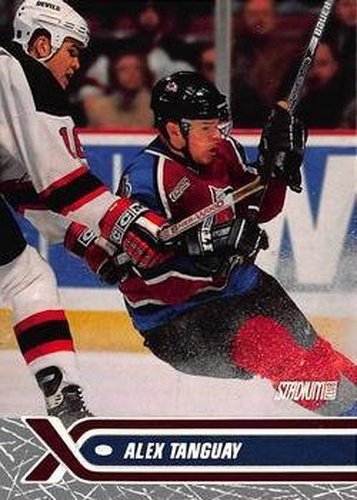 #161 Alex Tanguay - Colorado Avalanche - 2000-01 Stadium Club Hockey