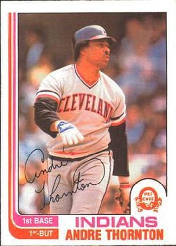 #161 Andre Thornton - Cleveland Indians - 1982 O-Pee-Chee Baseball