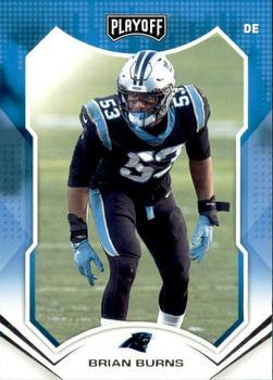 #161 Brian Burns - Carolina Panthers - 2021 Panini Playoff Football