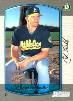 #161 Chad Harville - Oakland Athletics - 2000 Bowman Baseball