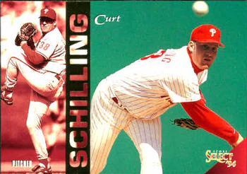 #161 Curt Schilling - Philadelphia Phillies - 1994 Select Baseball