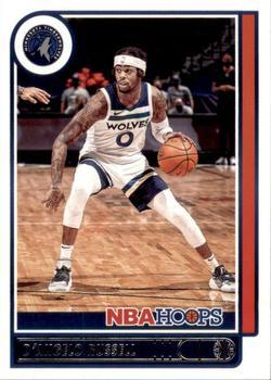 #161 D'Angelo Russell - Minnesota Timberwolves - 2021-22 Hoops Basketball