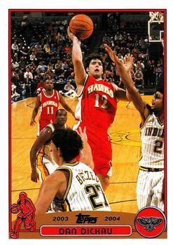 #161 Dan Dickau - Atlanta Hawks - 2003-04 Topps Basketball