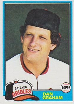 #161 Dan Graham - Baltimore Orioles - 1981 Topps Baseball