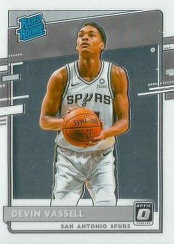 #161 Devin Vassell - San Antonio Spurs - 2020-21 Donruss Optic Basketball