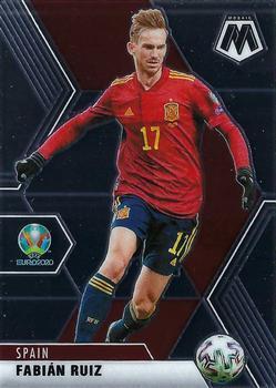 #161 Fabian Ruiz - Spain - 2021 Panini Mosaic UEFA EURO Soccer