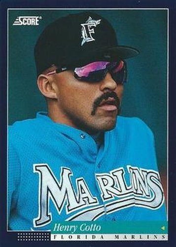 #161 Henry Cotto - Florida Marlins -1994 Score Baseball