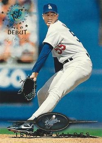 #161 Ismael Valdes - Los Angeles Dodgers - 1995 Stadium Club Baseball