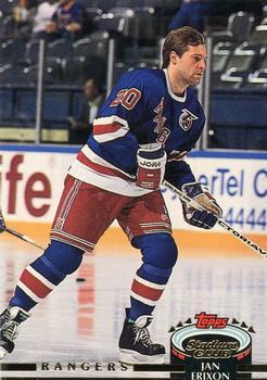 #161 Jan Erixon - New York Rangers - 1992-93 Stadium Club Hockey