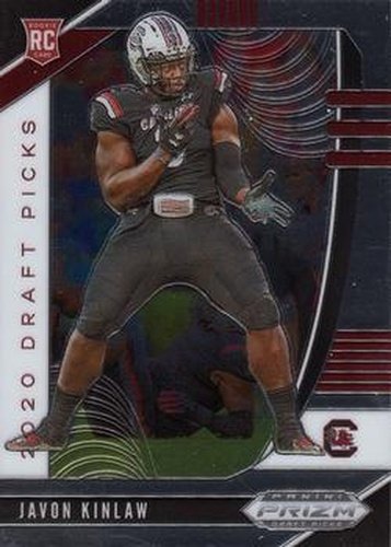 #161 Javon Kinlaw- South Carolina Gamecocks - 2020 Panini Prizm Draft Picks Football