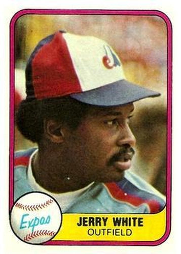 #161 Jerry White - Montreal Expos - 1981 Fleer Baseball