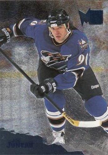 #161 Joe Juneau - Washington Capitals - 1995-96 Metal Hockey