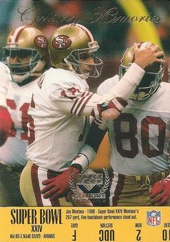 #161 Joe Montana - San Francisco 49ers - 1999 Upper Deck Century Legends Football