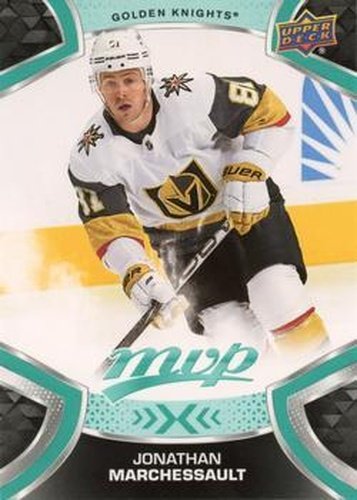 #161 Jonathan Marchessault - Vegas Golden Knights - 2021-22 Upper Deck MVP Hockey