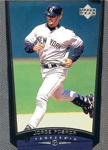 #161 Jorge Posada - New York Yankees - 1999 Upper Deck Baseball