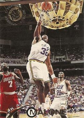 #161 Karl Malone - Utah Jazz - 1994-95 Stadium Club Basketball