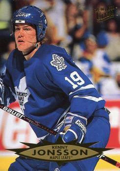 #161 Kenny Jonsson - Toronto Maple Leafs - 1995-96 Ultra Hockey