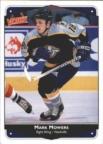 #161 Mark Mowers - Nashville Predators - 1999-00 Upper Deck Victory Hockey