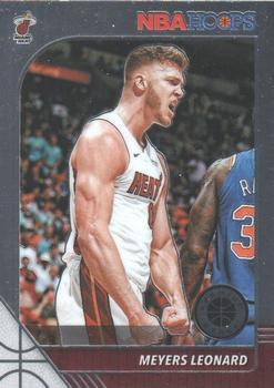 #161 Meyers Leonard - Miami Heat - 2019-20 Hoops Premium Stock Basketball