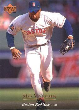 #161 Mo Vaughn - Boston Red Sox - 1995 Upper Deck Baseball