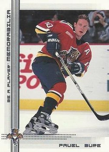 #161 Pavel Bure - Florida Panthers - 2000-01 Be a Player Memorabilia Hockey