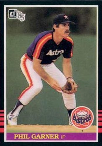 #161 Phil Garner - Houston Astros - 1985 Donruss Baseball