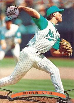 #161 Robb Nen - Florida Marlins - 1996 Stadium Club Baseball