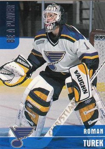 #161 Roman Turek - St. Louis Blues - 1999-00 Be a Player Memorabilia Hockey