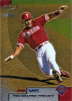 #161 Ron Gant - Philadelphia Phillies - 1999 Finest Baseball
