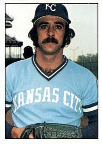#161 Steve Mingori - Kansas City Royals - 1976 SSPC Baseball