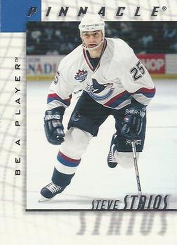 #161 Steve Staios - Vancouver Canucks - 1997-98 Pinnacle Be a Player Hockey