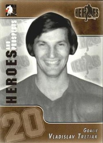 #161 Vladislav Tretiak - Russia - 2004-05 In The Game Heroes and Prospects Hockey