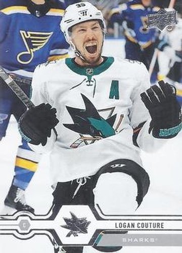 #161 Logan Couture - San Jose Sharks - 2019-20 Upper Deck Hockey