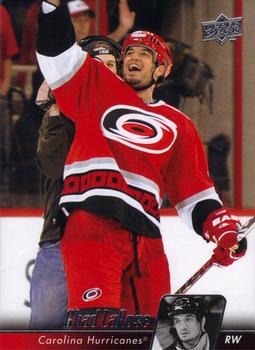 #161 Chad LaRose - Carolina Hurricanes - 2010-11 Upper Deck Hockey