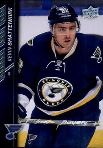 #161 Kevin Shattenkirk - St. Louis Blues - 2015-16 Upper Deck Hockey