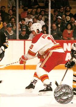 #161 Gary Roberts - Calgary Flames - 1991-92 Pro Set Platinum Hockey