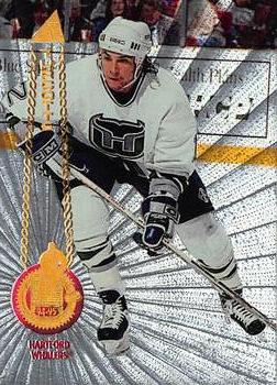 #161 Darren Turcotte - Hartford Whalers - 1994-95 Pinnacle Hockey - Rink Collection