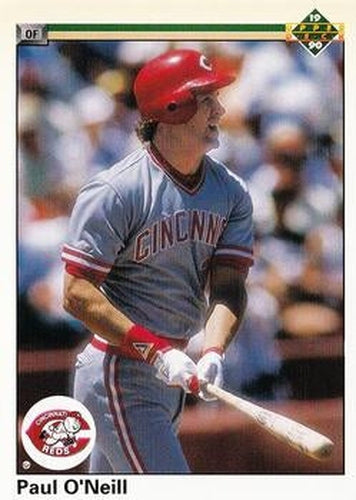 #161 Paul O'Neill - Cincinnati Reds - 1990 Upper Deck Baseball