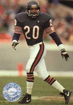 #161 Mark Carrier - Chicago Bears - 1991 Pro Set Platinum Football