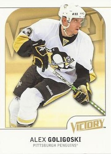 #161 Alex Goligoski - Pittsburgh Penguins - 2009-10 Upper Deck Victory Hockey
