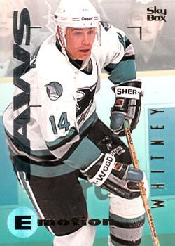 #161 Ray Whitney - San Jose Sharks - 1995-96 SkyBox E-Motion Hockey