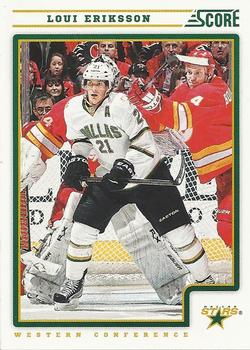 #161 Loui Eriksson - Dallas Stars - 2012-13 Score Hockey
