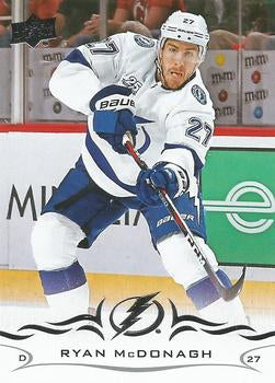 #161 Ryan McDonagh - Tampa Bay Lightning - 2018-19 Upper Deck Hockey