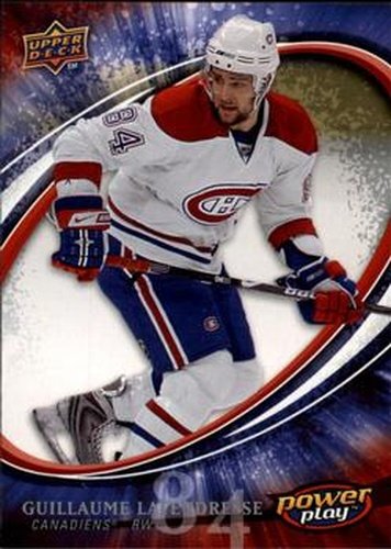 #161 Guillaume Latendresse - Montreal Canadiens - 2008-09 Upper Deck Power Play Box Set Hockey