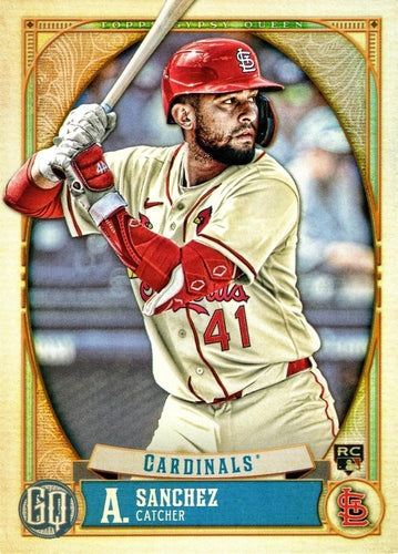 #161 Ali Sanchez - St. Louis Cardinals - 2021 Topps Gypsy Queen Baseball