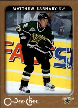 #161 Matthew Barnaby - Dallas Stars - 2006-07 O-Pee-Chee Hockey