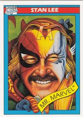 #161 Stan Lee Mr. Marvel - 1990 Impel Marvel Universe