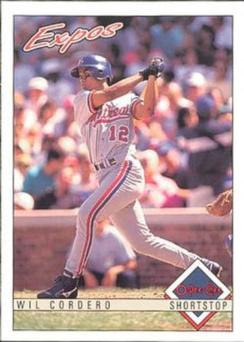 #161 Wil Cordero - Montreal Expos - 1993 O-Pee-Chee Baseball