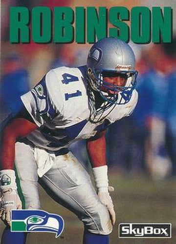 #161 Eugene Robinson - Seattle Seahawks - 1992 SkyBox Impact Football