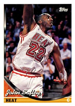 #161 John Salley - Miami Heat - 1993-94 Topps Basketball